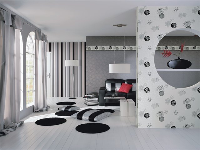 Бумажные обои с виниловым покрытием