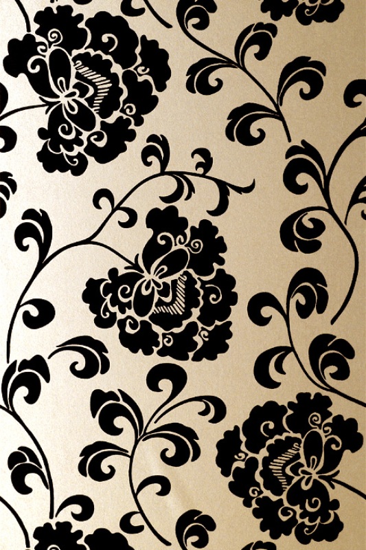 Флоковые обои в интерьере Флоковые обои в интерьере