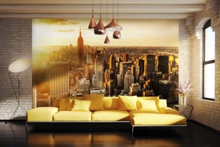 фотообои город