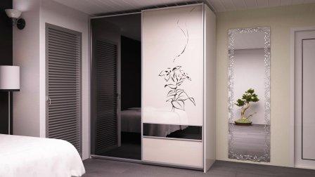 Обои, шкаф-купе, как совместить и выбрать