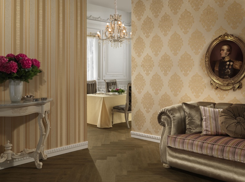 Текстильные обои